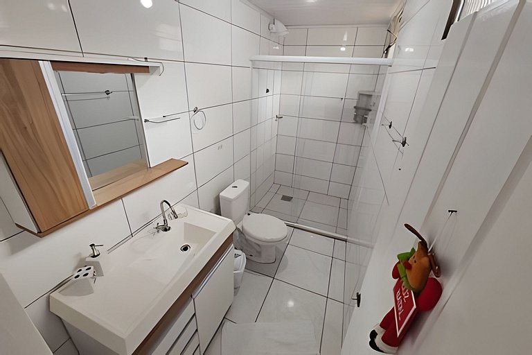 Casa Mob, 2 Quartos e Varanda Com Vista Para o Mar
