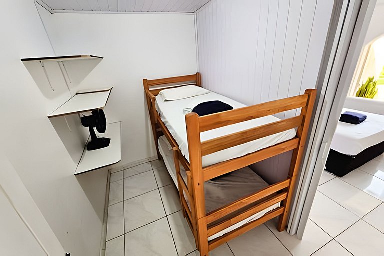 Casa Mob, 2 Quartos e Varanda Com Vista Para o Mar