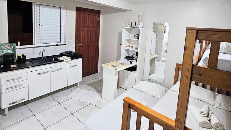 Kitnet Mob, Ar Cond e Vista Para o Mar - Kit 2