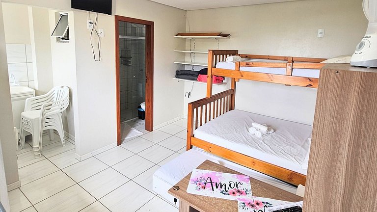 Kitnet Mob, Ar Cond e Vista Para o Mar - Kit 3