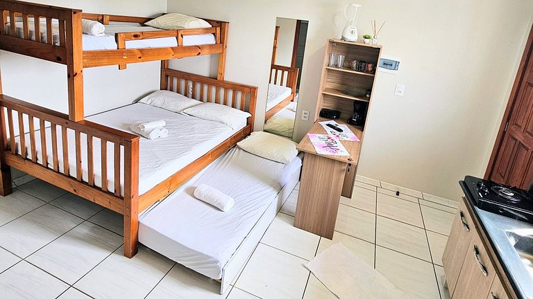 Kitnet Mob, Ar Cond e Vista Para o Mar - Kit 3