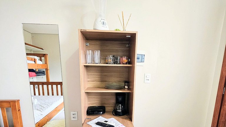 Kitnet Mob, Ar Cond e Vista Para o Mar - Kit 3