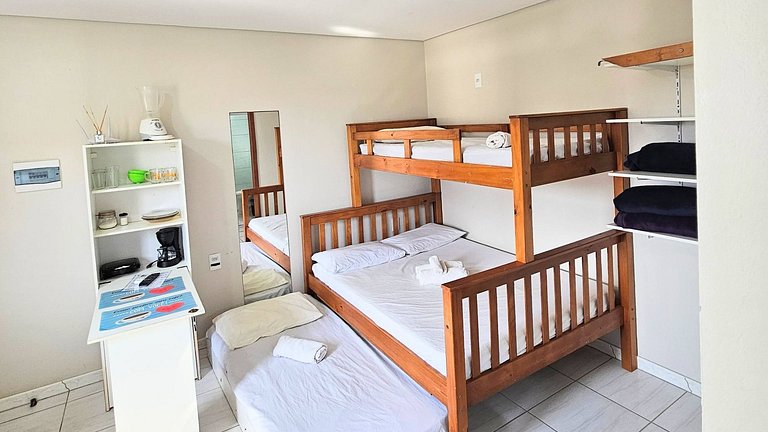 Kitnet Mob, Ar Cond e Vista Para o Mar - Kit 4