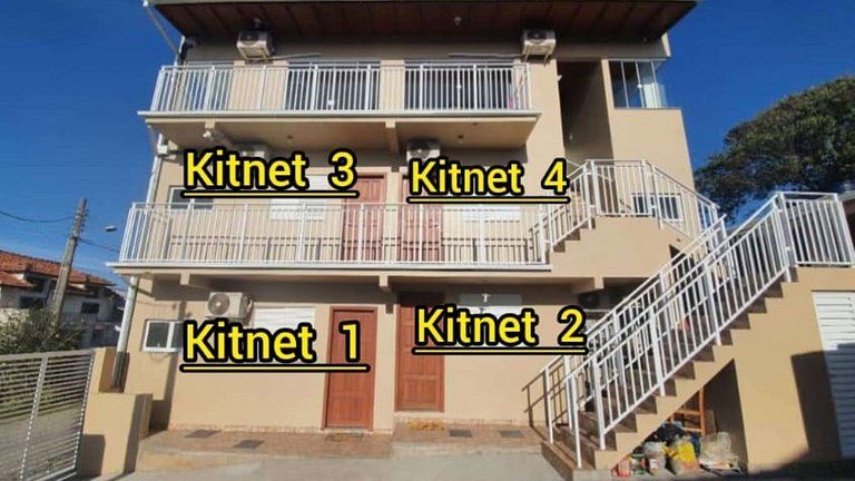 Kitnet Mob, Ar Cond e Vista Para o Mar - Kit 1