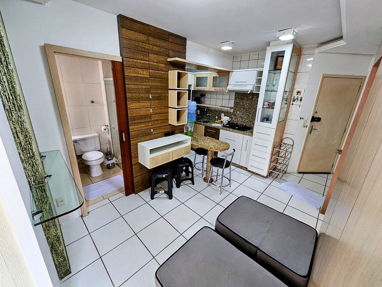 Apto Centro Floripa Piscina Garagem e Ar